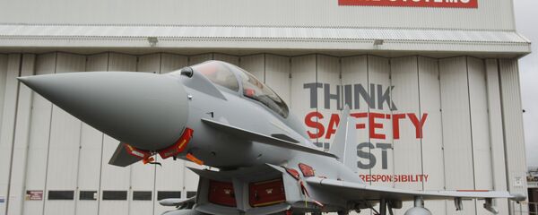 Eurofighter Typhoon at BAE Systems, Warton Aerodrome, near Warton northwest England. Eurofighter Typhoon at BAE Systems, Warton Aerodrome, near Warton northwest England. - Sputnik International