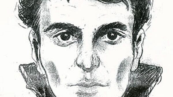 This undated file handout police sketch released on June 2, 2010 by the Federal Police of Belgium shows a portrait of one of the alleged members of the gang of Brabant's killers - Sputnik International