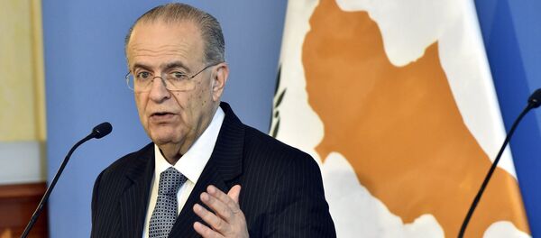 Foreign Minister of Cyprus Ioannis Kasoulides Foreign Minister of Cyprus Ioannis Kasoulides - Sputnik International