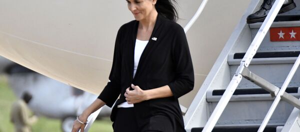 US Ambassador to the United Nations Nikki Haley arrives in Juba, South Sudan, Wednesday, Oct. 25, 2017.  - Sputnik International