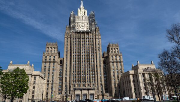 The Ministry of Foreign Affairs of the Russian Federation building in Moscow - Sputnik International