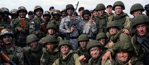 Indra 2017 Russian-Indian military exercise Indra 2017 Russian-Indian military exercise - Sputnik International