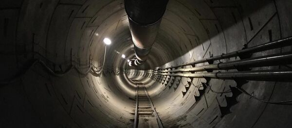 Elon Musk releases first image of new tunnel under Los Angeles - Sputnik International