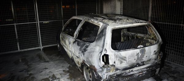 Burned car. (File) - Sputnik International