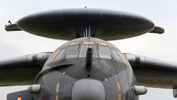 The cabin of the A50-U airborne early warning and control aircraft - Sputnik International