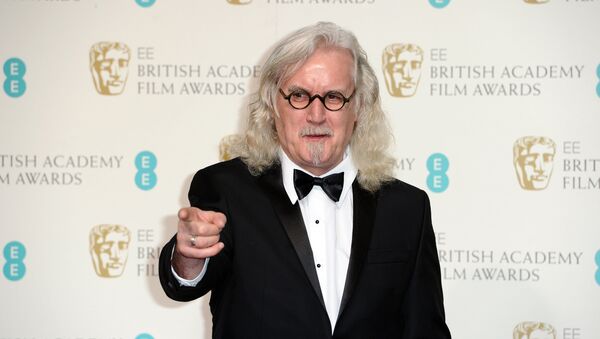 Billy Connolly poses backstage at the BAFTA Film Awards at the Royal Opera House on Sunday, Feb. 10, 2013, in London. - Sputnik International