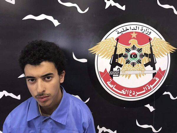 Hashem Abedi, the brother of Manchester attack bomber, is seen in this handout photo provided by Libyan Special Deterrence Force on May 25, 2017 - Sputnik International