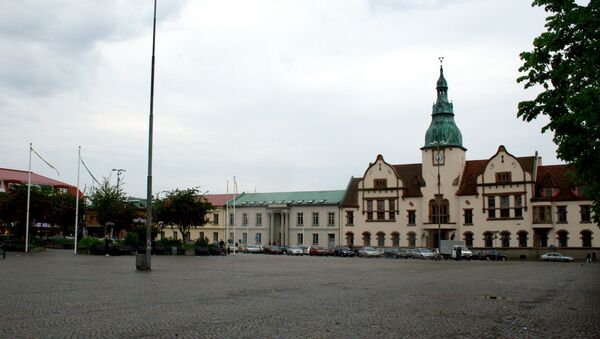 Main square in Karlshamn, Sweden - Sputnik International