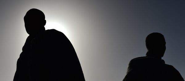 Men at the Libyan coast. (File) Men at the Libyan coast. (File) - Sputnik International