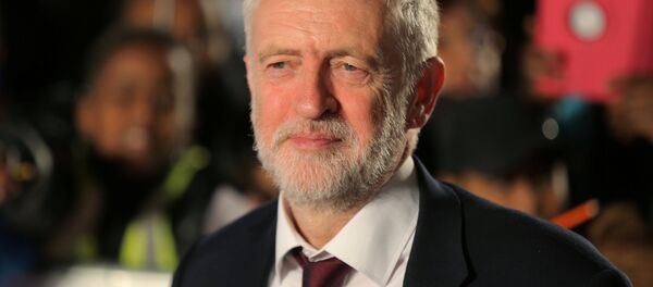 Britain's opposition Labour Party leader, Jeremy Corbyn, arrives for the Pride of Britain Awards in London, Britain, October 30, 2017 - Sputnik International