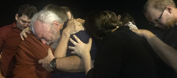 Several Hundred People Attend Candlelight Vigil to Honor Texas Church Shooting Victims Several Hundred People Attend Candlelight Vigil to Honor Texas Church Shooting Victims - Sputnik International