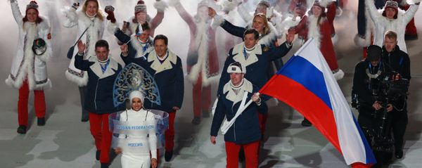 Russia’s national team’s flag-bearer Alexander Zubkov during the parade of athletes and members of national delegations at the opening ceremony of the XXII Olympic Winter Games in Sochi. (File) Russia’s national team’s flag-bearer Alexander Zubkov during the parade of athletes and members of national delegations at the opening ceremony of the XXII Olympic Winter Games in Sochi. (File) - Sputnik International