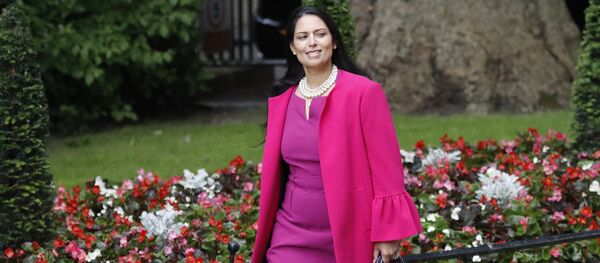 Priti Patel, Secretary of State for International Development, arrives for a cabinet meeting after the general election in London, Monday, June 12, 2017. Priti Patel, Secretary of State for International Development, arrives for a cabinet meeting after the general election in London, Monday, June 12, 2017. - Sputnik International