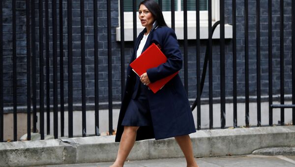 Priti Patel, Britain's Secretary of State for International Development arrives in Downing Street, in London, October 31, 2017 - Sputnik International
