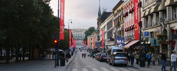 Karl Johan's Gate Street, Oslo - Sputnik International