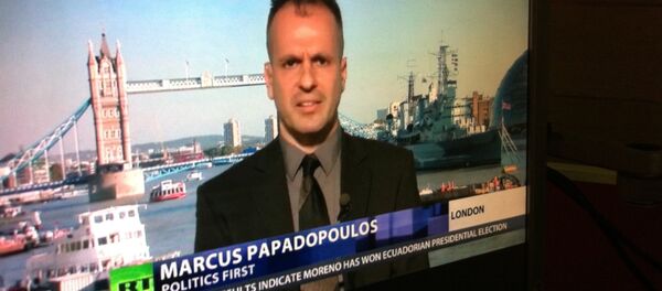 Chief Editor of the UK magazine Politics First Marcus Papadopoulos - Sputnik International