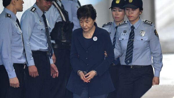 Former South Korean President Park Geun-Hye arriving at a court in Seoul. (File) - Sputnik International