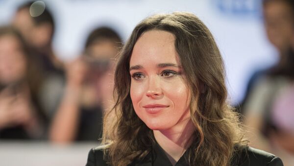 Actress Ellen Page attends the premiere for My Days of Mercy on day 9 of the Toronto International Film Festival, at Roy Thomson Hall on Friday, Sept. 15, 2017, in Toronto - Sputnik International