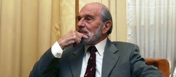 George Blake, a former British spy and double agent in service of the Soviet Union, seen in Moscow in this Nov. 15, 2006 file photo George Blake, a former British spy and double agent in service of the Soviet Union, seen in Moscow in this Nov. 15, 2006 file photo - Sputnik International