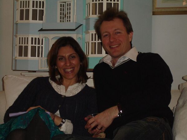 Nazanin and Richard Ratcliffe. File photo  - Sputnik International
