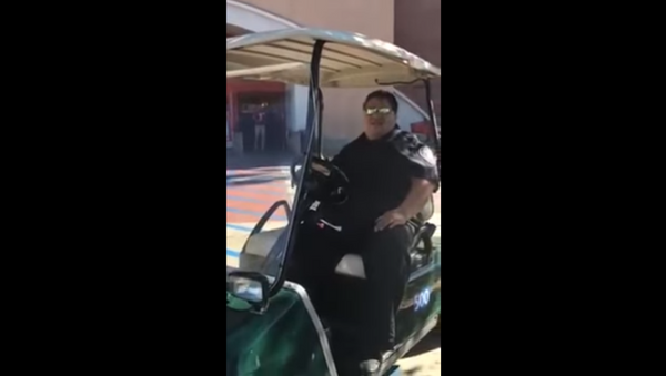 Security guard harasses woman in shopping mall in San Diego - Sputnik International