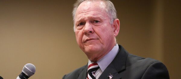 Judge Roy Moore participates in the Mid-Alabama Republican Club's Veterans Day Program in Vestavia Hills, Alabama, U.S., November 11, 2017 Judge Roy Moore participates in the Mid-Alabama Republican Club's Veterans Day Program in Vestavia Hills, Alabama, U.S., November 11, 2017 - Sputnik International