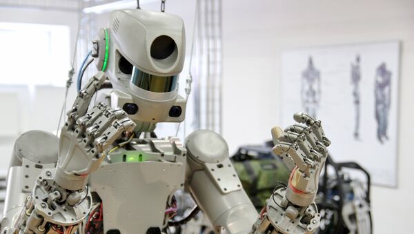 FEDOR (Final Experimental Demonstration Object Research) a humanoid robot created by Russian scientists - Sputnik International
