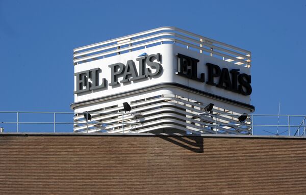 Sede del principal diario español El País en Madrid, España - Sputnik International