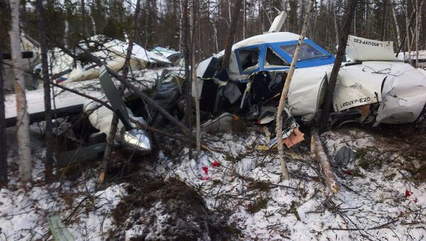 Air crash of L-410 in Khabarovsk - Sputnik International