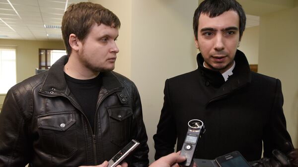 Pranksters Lexus (Alexei Kuznetsov) and Vovan (Vladimir Kuznetsov). File photo - Sputnik International