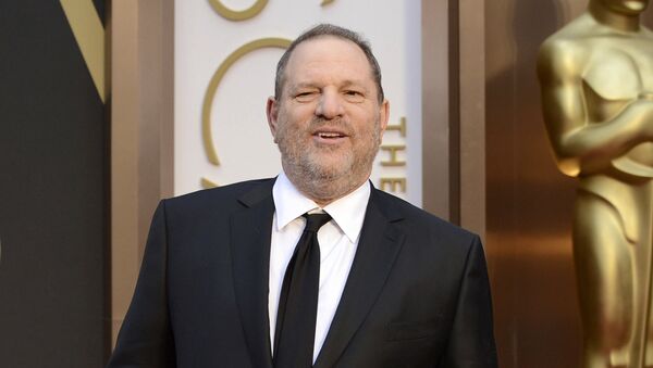In this March 2, 2014 file photo, Harvey Weinstein arrives at the Oscars at the Dolby Theatre in Los Angeles - Sputnik International