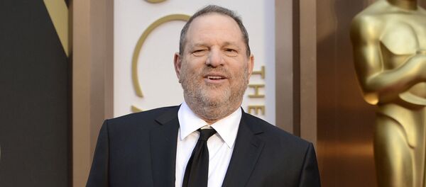 In this March 2, 2014 file photo, Harvey Weinstein arrives at the Oscars at the Dolby Theatre in Los Angeles - Sputnik International