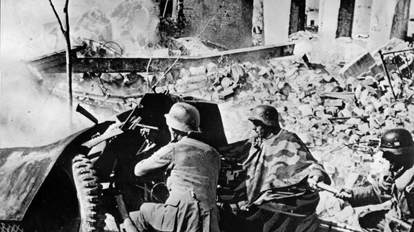 Wehrmacht troops in the ruins of Stalingrad, September 1942 - Sputnik International
