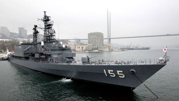 Japanese Maritime Self-Defense Force destroyer Hamagiri visits Vladivostok. File photo - Sputnik International