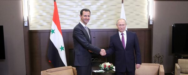 Vladimir Putin meets with Syrian President Bashar Al-Assad - Sputnik International