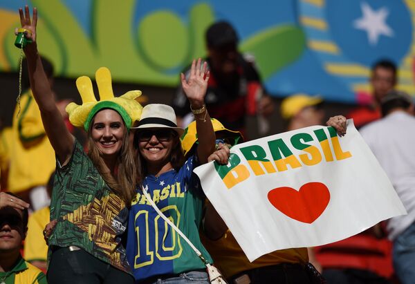 Brazilian football fans (File) Brazilian football fans (File) - Sputnik International