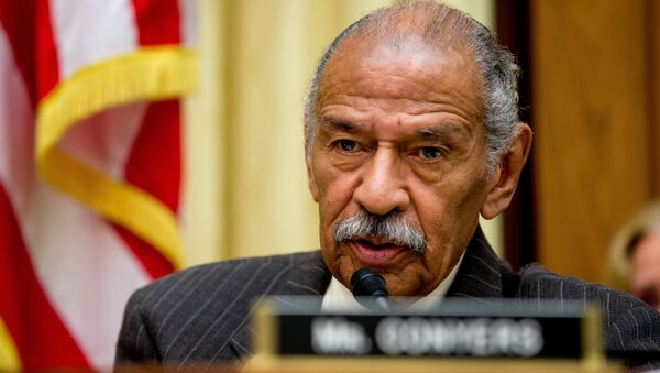 Rep. John Conyers, D-Mich., ranking member on the House Judiciary Committee, speaks on Capitol Hill in Washington, Tuesday, May 24, 2016 - Sputnik International
