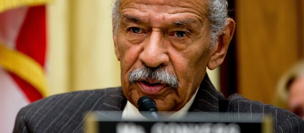 Rep. John Conyers, D-Mich., ranking member on the House Judiciary Committee, speaks on Capitol Hill in Washington, Tuesday, May 24, 2016 Rep. John Conyers, D-Mich., ranking member on the House Judiciary Committee, speaks on Capitol Hill in Washington, Tuesday, May 24, 2016 - Sputnik International