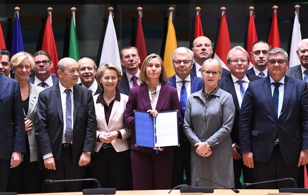 Europe's Security Fears Sign That US 'Dismantling World Order It Helped Create' Europe's Security Fears Sign That US 'Dismantling World Order It Helped Create' - Sputnik International
