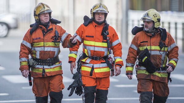 Firefighters in Brussels (File) - Sputnik International