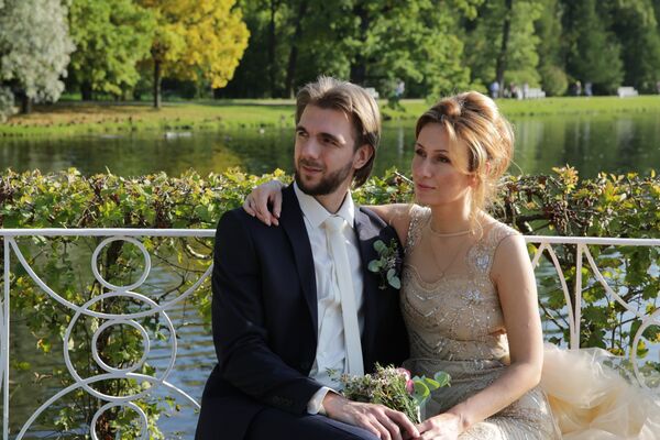 Pavel Andreev and his wife Oksana Pavel Andreev and his wife Oksana - Sputnik International