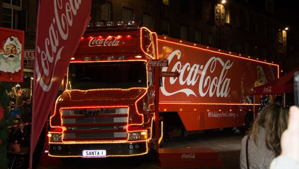 Coca Cola truck - Sputnik International