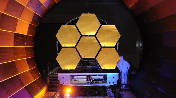 James Webb Space Telescope Mirrors Undergoing Cryogenic Testing - Sputnik International