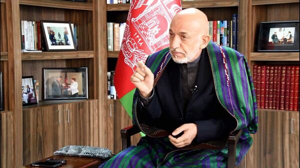 Former Afghan president Hamid Karzai - Sputnik International