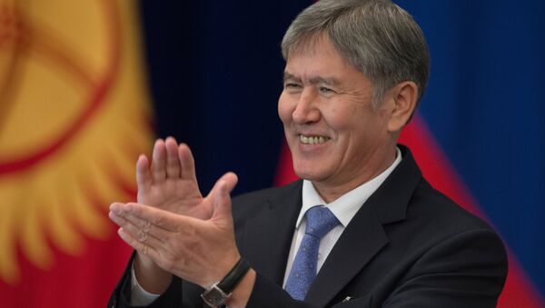 Almazbek Atambayev. File photo - Sputnik International