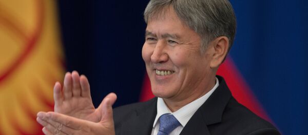 Almazbek Atambayev. File photo - Sputnik International