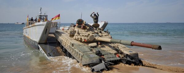 Indian Army, Navy and Air Force amphibious exercise (File) - Sputnik International