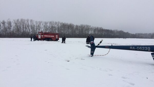 Robinson R66 helicopter crashes in Tambov Region - Sputnik International