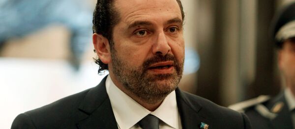 Saad al-Hariri who suspended his decision to resign as prime minister talks at the presidential palace in Baabda, Lebanon November 22, 2017 Saad al-Hariri who suspended his decision to resign as prime minister talks at the presidential palace in Baabda, Lebanon November 22, 2017 - Sputnik International