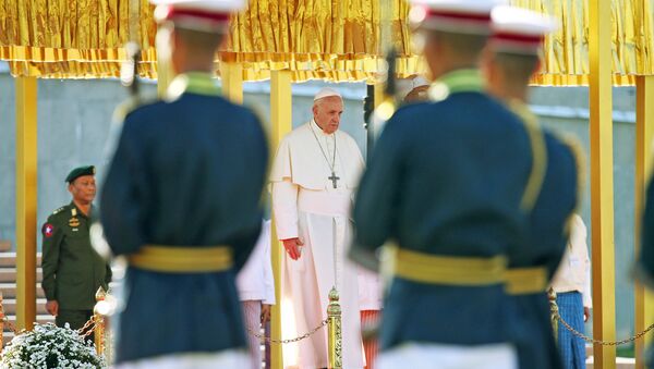 Pope Francis in Naypyitaw, Myanmar - Sputnik International